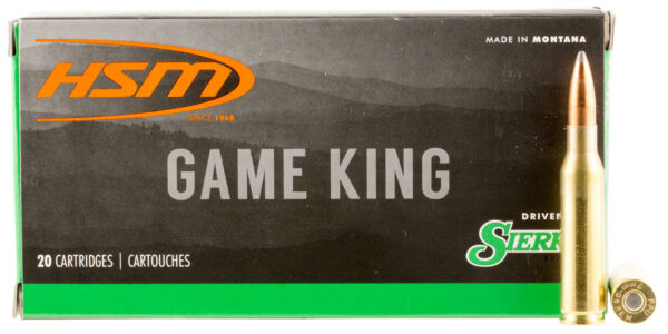 HSM Game King 7mm-08 Rem 160 gr Sierra GameKing – 20/Box