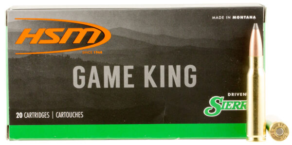 HSM Game King 308 Win 165 gr SBT – 20rd Box