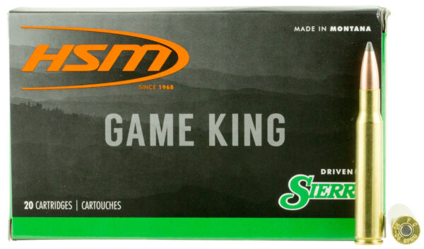 HSM Game King 30-06 Springfield 165 gr SBT 20/Box