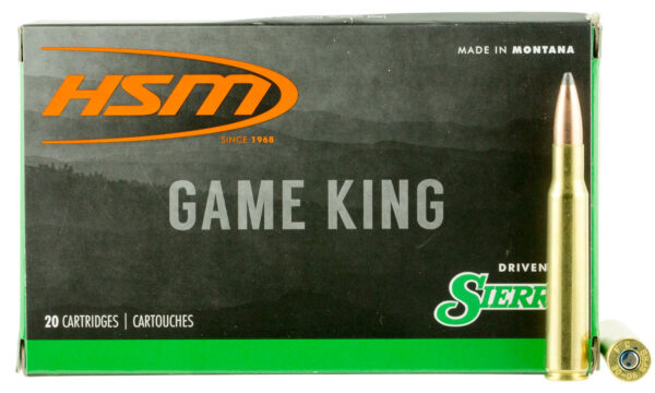 HSM Game King .30-06 Springfield 180 gr – 20rd Box