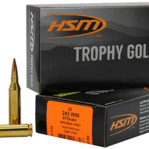 HSM 243 Win 87 gr Berger Hybrid OTM — 20rd Box