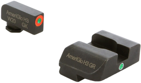 AmeriGlo GL203 i-Dot Sight Set for Glock 10mm/.45/.357