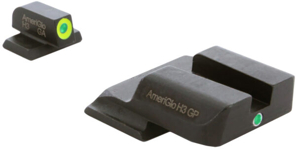 2140 AmeriGlo SW301 i-Dot Sights S&W M&P Green Tritium