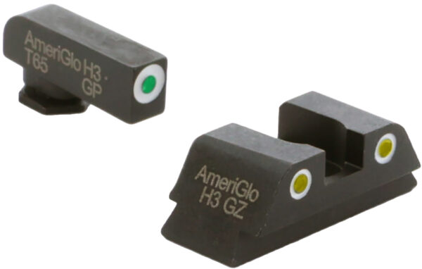 2145 AmeriGlo GL431 Tritium 3-Dot Sights for Glock 42/43
