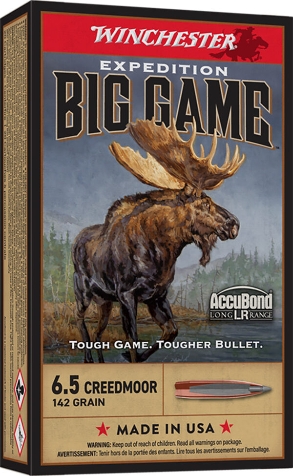 22367 Winchester Expedition Big Game LR 6.5 Creedmoor 142 gr 20rd Box
