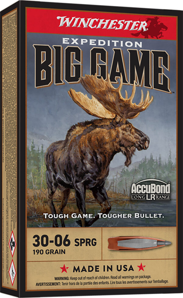 22371 Winchester Expedition Big Game LR .30-06 190gr AccuBond 20rd