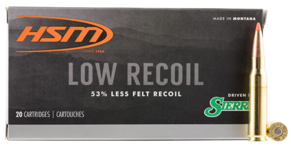 HSM Low Recoil .308 Win 150 gr Orange Polymer Tip