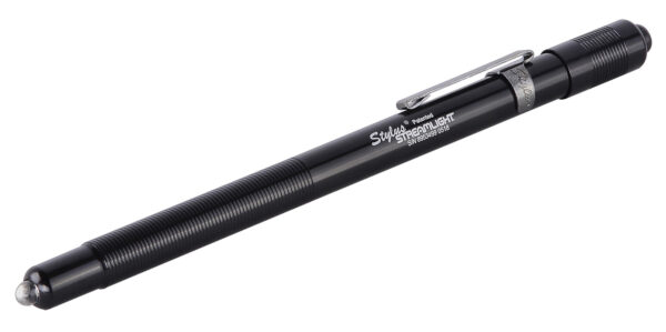 Streamlight Stylus PenLight, Black Anodized, Red LED, 2 Lumens