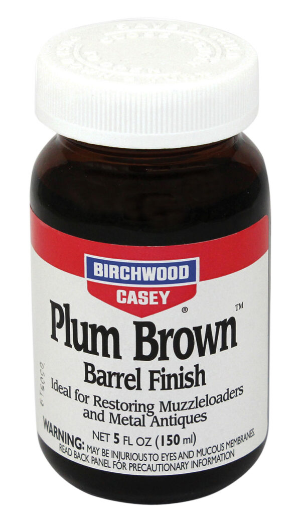 23357 Birchwood Casey Plum Brown Barrel Finish – 5 oz