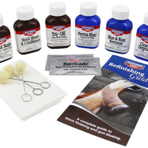 Birchwood Casey Deluxe Perma Blue & Tru-Oil Finishing Kit