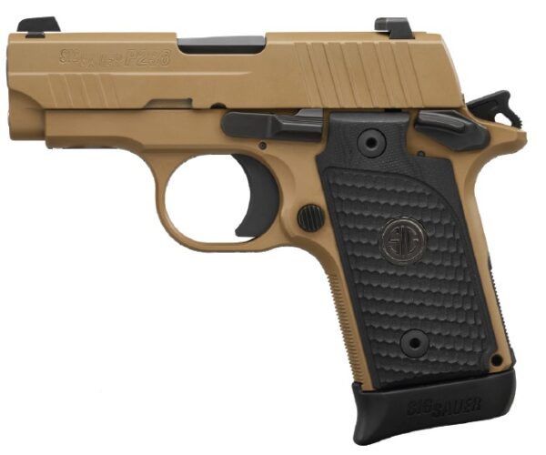 238escpn873d Sig Sauer P238 Emperor Scorpion .380 ACP 2.7in FDE