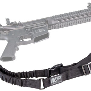 S&W M&P Single Point Sling Kit — Black Nylon, Adjustable Bungee