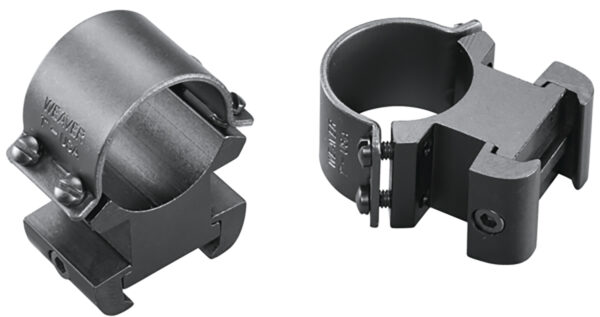 24068 Weaver Sure Grip 1 inch X-High Windage Adjustable Rings Matte