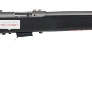 Savage Arms 94700 93 FVSS Full Size 22 WMR 5+1 21″ Matte Heavy Barrel, Matte Drilled & Tapped Stainless Steel Receiver, Matte Black Fixed Synthetic Stock, Right Hand