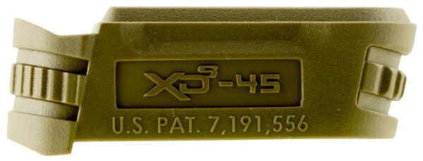 Springfield Armory XDS Backstrap Sleeve, FDE, .45 ACP 3.3-inch