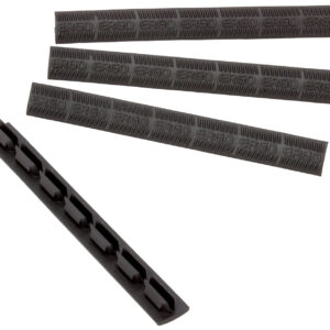 Ergo 4332BK WedgeLok M-LOK Slot Cover, Black Rubber (4-Pack)
