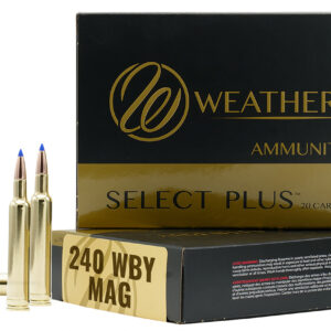Weatherby Select Plus 240 Wby Magnum 80gr Barnes TTSX, 20rd
