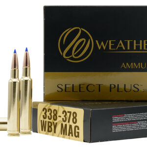 Weatherby Select Plus 338-378 Wby Mag 225gr Barnes TTSX 20rd