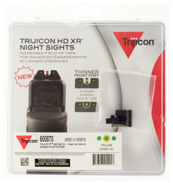 Trijicon HD XR Night Sights – Springfield XD/XD-M/XD Mod.2