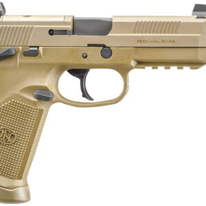 FN FNX-45 Tactical FDE — .45 ACP, 5.3″ Threaded Barrel