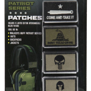 Walkers Patriot Patch Kit – 4 Assorted Velcro Patches