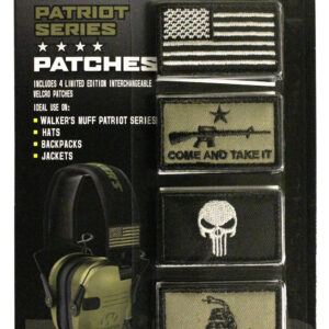 Walkers Patriot Patch Kit Velcro — 4 Assorted Patches