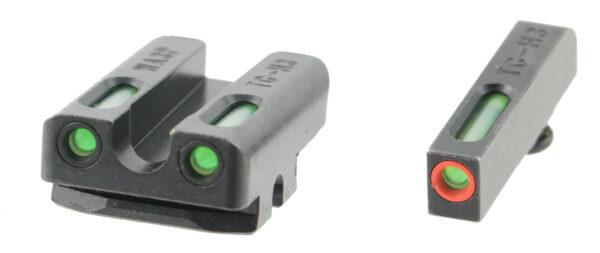 TruGlo TFX Pro Handgun Sights Walther CCP, Tritium/Fiber-Optic