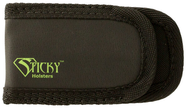 25521 Sticky Holsters Super Mag Pouch — Black/Green, Cordura/Foam