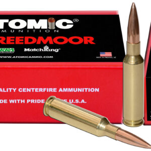 Atomic 6.5 Creedmoor 142gr HPBT Match Ammo — 20rd Box