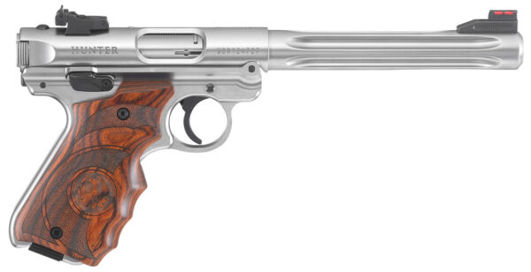 27156 Ruger Mark IV Hunter .22 LR — 6.88 in Fluted Bull