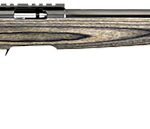 Ruger 8350 American Rimfire Target Full Size 17 HMR 9+1 18″ Satin Blued Threaded Bull Barrel & Alloy Steel Receiver w/Scope Rail, Black Fixed Laminate Stock, Right Hand