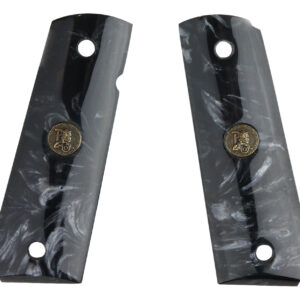 Pachmayr 62000 1911 Full-Size Black Pearl Grips