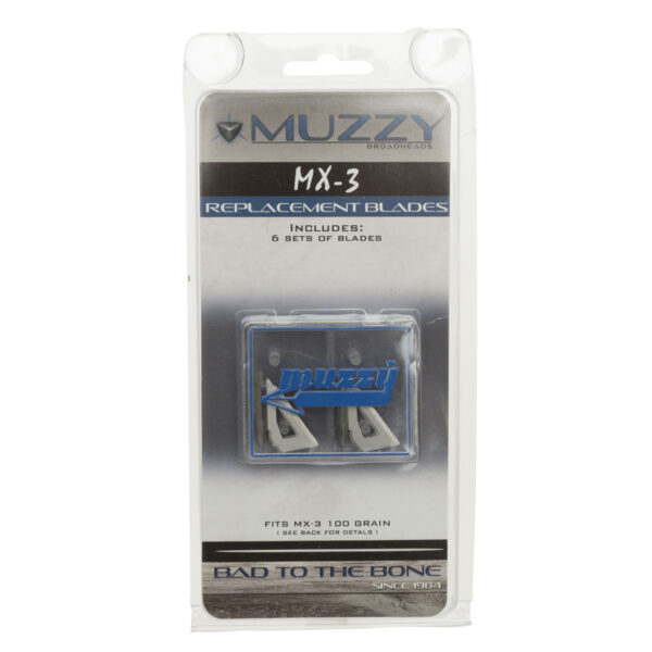 28425_1 Muzzy Replacement Blades MX-3 100 gr. 9 pk.