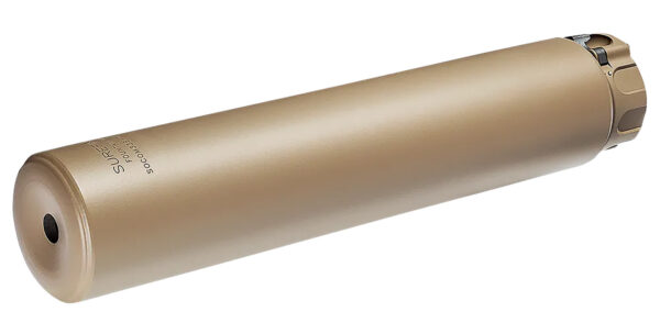 2844 Surefire SOCOM338-Ti .338 Lapua Mag Suppressor, FDE