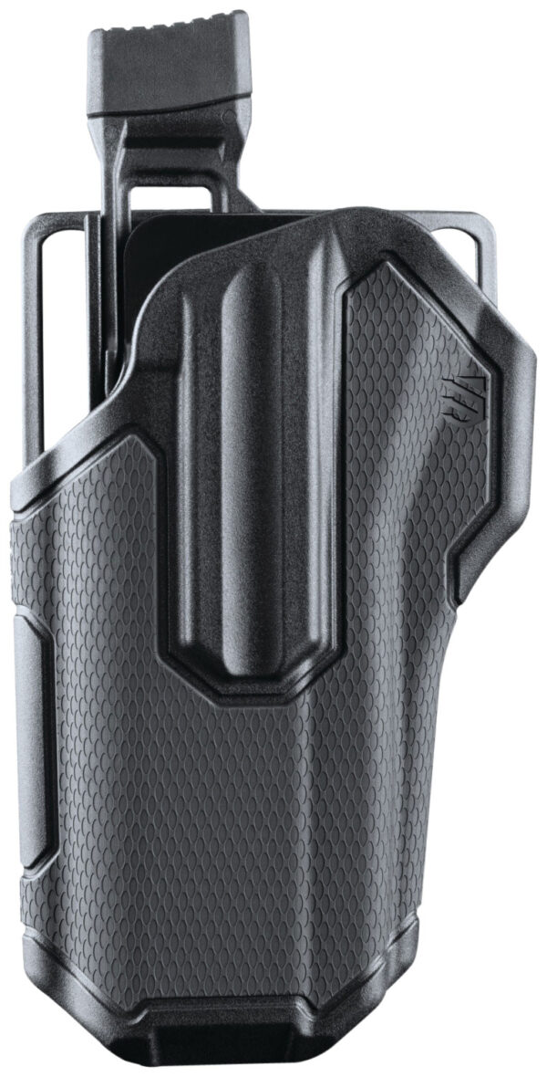 28606 Blackhawk 419000BBL Omnivore OWB Black Plastic Belt Slide Fits Most Semi-Autos, Left Hand