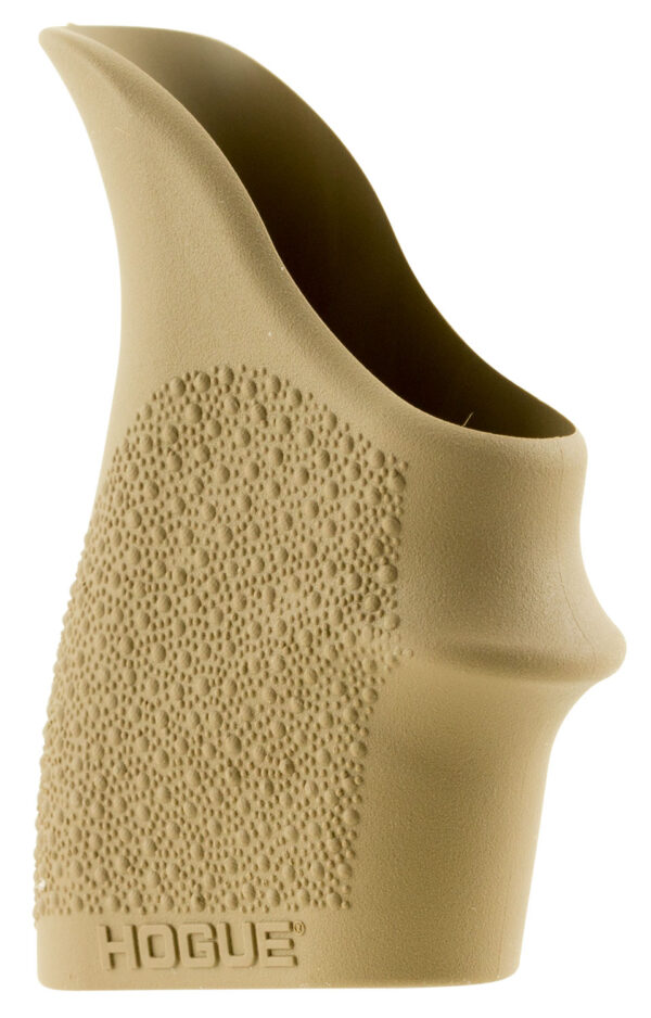 Hogue HandAll Beavertail Grip Sleeve — M&P Shield / LC9, FDE