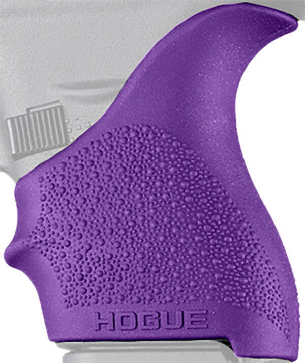 29210 Hogue HandAll Beavertail Grip Sleeve for Glock 42/43 Purple