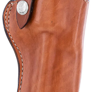 Bianchi 1L Lawman Holster Right Hand Tan Leather 7.5in