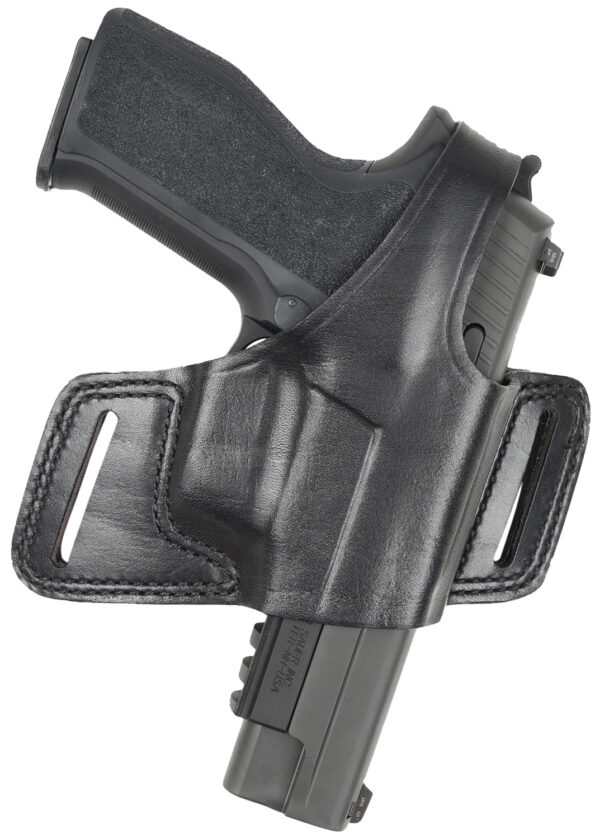 29342 Bianchi Black Widow Model 5 OWB Belt Slide Holster Size 14