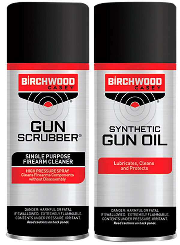 29418 Birchwood Casey Gun Scrubber & Synthetic Gun Oil 1.25 fl oz, 2-Pack