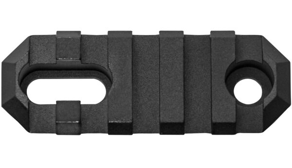 30180 GrovTec 2.2 Inch 5-Slot AR Picatinny Rail, Black
