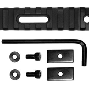 GrovTec GTSW190 3.8 Inch 9-Slot Picatinny Rail, Black