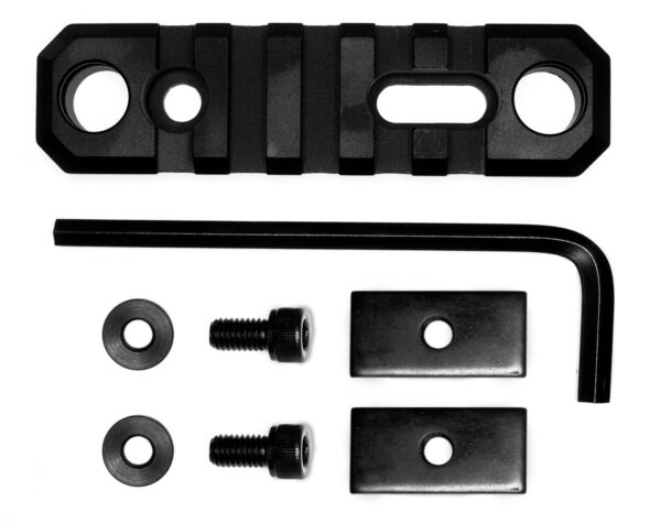 GrovTec GTSW192 3.1 Inch 5-Slot Picatinny Rail