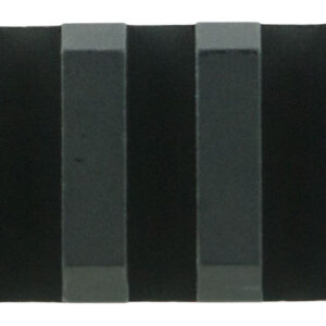 GrovTec 3.8″ 9-Slot M-LOK Picatinny Rail, Black Anodized
