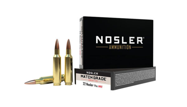Nosler .22 Nosler 77 gr Match Grade 20rd Box