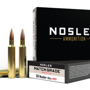 Nosler Match Grade 30 Nosler 190 gr HPBT — 20 Rounds