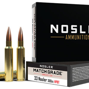 Nosler Match Grade 33 Nosler 300gr HPBT – 20rd Box