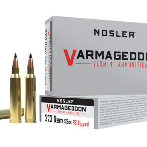 Nosler Varmageddon .223 Rem 53 gr FB Tipped 20rd