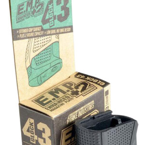 Strike Industries EMPG43 Enhanced Magazine Plate for Glock 43 — Black