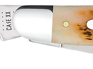 Case Stockman Amber Bone — 2.8 inch Tru-Sharp Stainless